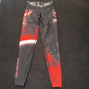 Raven Fightwear Irezumi Spats Tights Hadens And Skulls Size Small